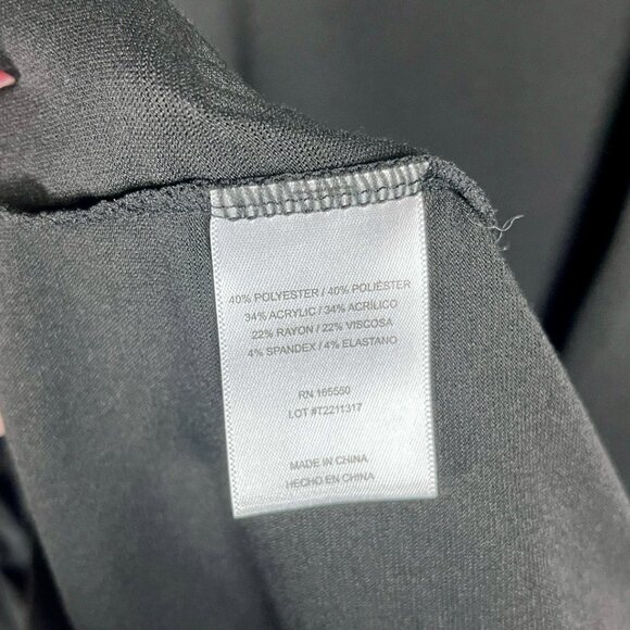 32 Degrees Heat Shirt Men’s S Black Long Sleeve Crew Neck Lightweight Layer - Picture 6 of 6